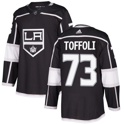 Adidas Los Angeles Kings 73 Tyler Toffoli Black Home Authentic Stitched Youth NHL Jersey